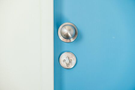 Door knob decoration interior of room