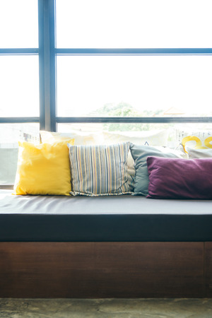 Pillow on sofa decoration interior of roomの写真素材