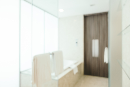 Abstract blur and defocused bathroom and toilet interior for background