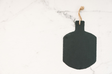 Black Slate on white marble stone texturesの写真素材