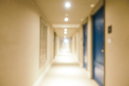 Abstract blur hotel and lobby interior for backgroundの写真素材