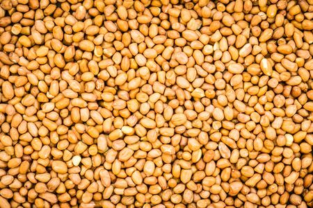 Peanuts textures for background - Healthy food conceptの写真素材