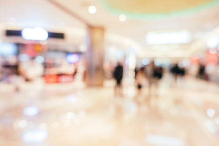 Abstract blur shopping mall of department store interiorの写真素材