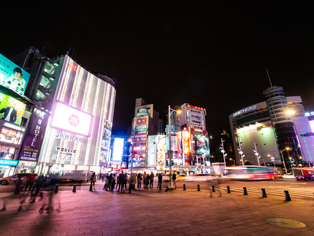 Taipei, Taiwan - November 27 2018 : Ximending street market is the popular district in taiwanのeditorial素材
