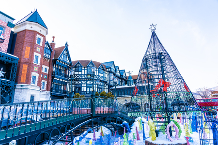 Sapporo Hokkaido, Japan - 3 February 2019 Shiroi koibito chocolate factory landmark of Sapporo City Hokkaido Japanのeditorial素材