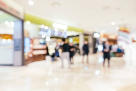 Abstract blur shopping mall of department store interiorの写真素材
