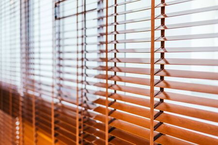 Blinds window decoration interior of roomの写真素材