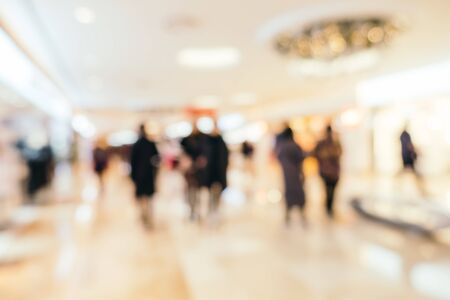 Abstract blur shopping mall of department store interiorの写真素材