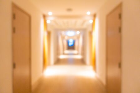 Abstract blur hotel lobby interior for backgroundの写真素材