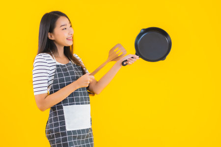 Portrait beautiful young asian woman relax enjoy in bathtub in bathroom interiorの写真素材