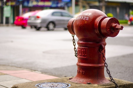 Water pumper extinguisher	のeditorial素材