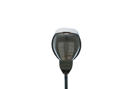 the old silver Street lampの写真素材