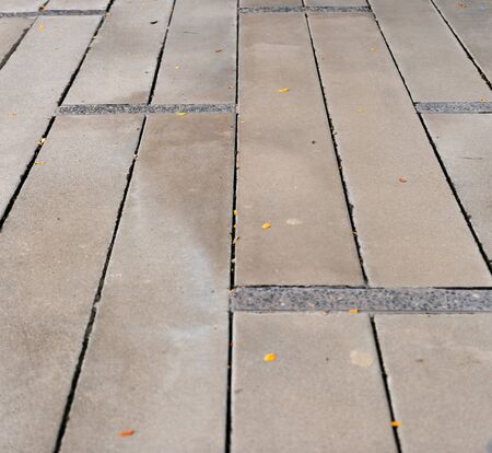 block Cement on the floorの写真素材