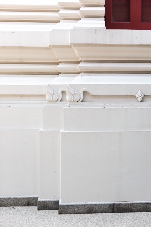 Corner of Building thai styleの写真素材