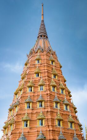 sanctuary in Tham Sua Temple, Kanchanaburi, Thailandの写真素材