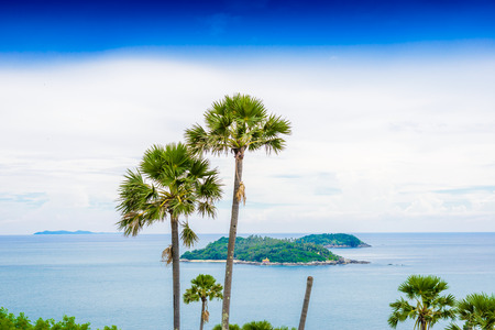 Laem Phrom Thep is the most important and popular place of Phuket provinceの写真素材