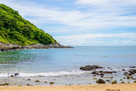 viewed from Yanui Beach, Phuket, Thailandの写真素材