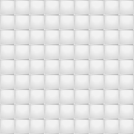 Vector Square metallic Background seamless pattern. Modern stylish texture. Repeating geometric tiles with circle dot in cornerのイラスト素材