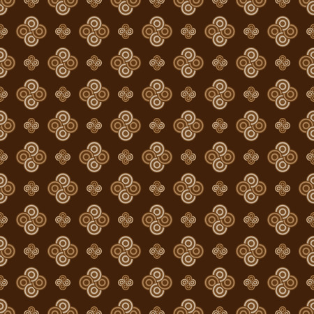 Background of Retro different vector seamless patterns tiling. Can be used for wallpaper, pattern fills, web page background, cloth, textures ornamentsのイラスト素材