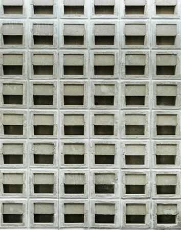 Old Cement block wall is grunge Backgroundの写真素材