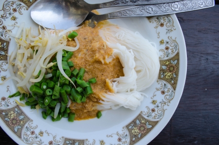 Thai food noodles 