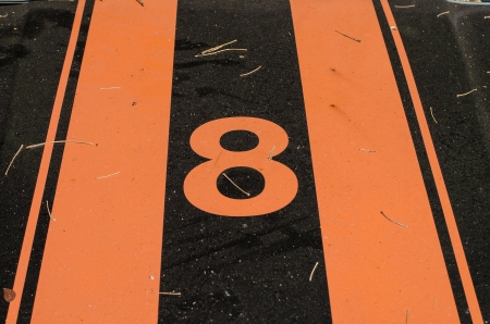 Number 8の写真素材