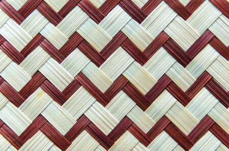 handcraft bamboo wood weave texture ,Background
