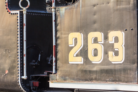 train number 263の写真素材