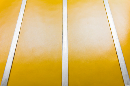 warning background with yellow stripesの写真素材