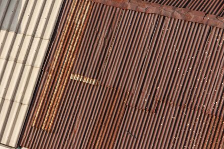 Galvanized Iron Roofsの写真素材
