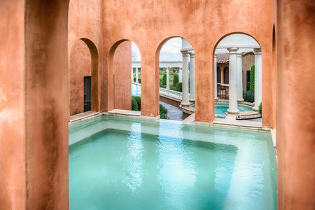 The Water Temple is a stone structureのeditorial素材