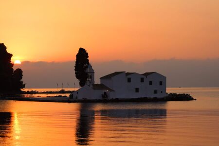 Corfù. Vlachernaの写真素材