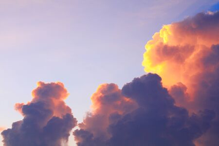 beautiful sunrise cloudの写真素材