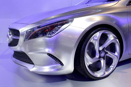 BANGKOK,THAILAND - MARCH 30: Mercedes Benz Concept Style Coupe Prototype car on display at The 34th Bangkok International Motor Show 2013 in Bangkok, Thailand.のeditorial素材