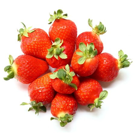 fresh strawberriesの写真素材