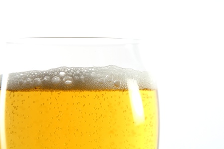 beer in a glassの写真素材