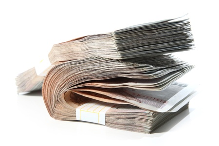 stack of 1000 bath Thai money