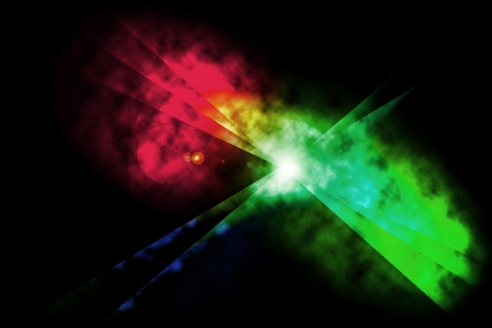 Space Lighting effects backgroundの写真素材