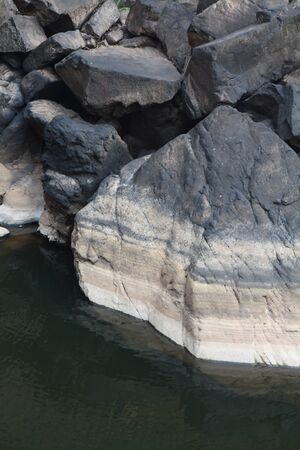 rocks and water の写真素材