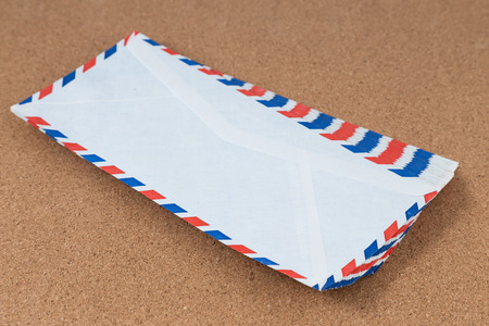 vintage mail envelopesの写真素材