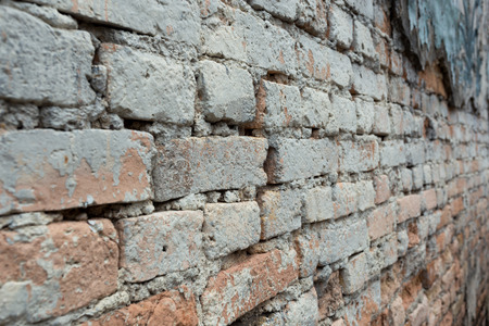 old brick wallの写真素材