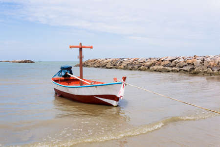 small fishing boatの写真素材