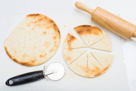 pizza ingredientsの写真素材