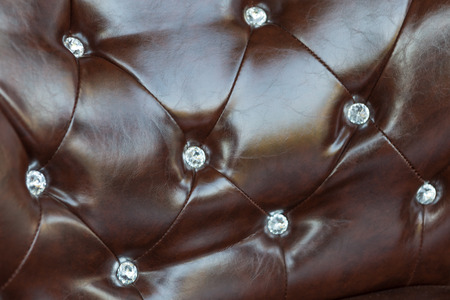 brown leather sofa textureの写真素材