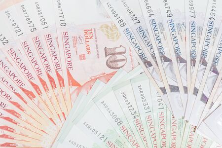 Singapore moneyの写真素材