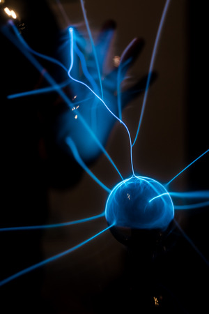 plasma ballの写真素材