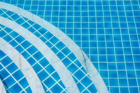 pool tile textureの写真素材