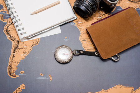 trip planningの写真素材