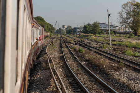 bunker in golf fieldの写真素材