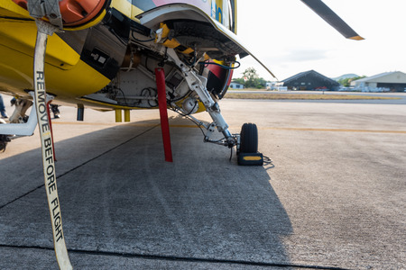 remove before flight ribbonの写真素材